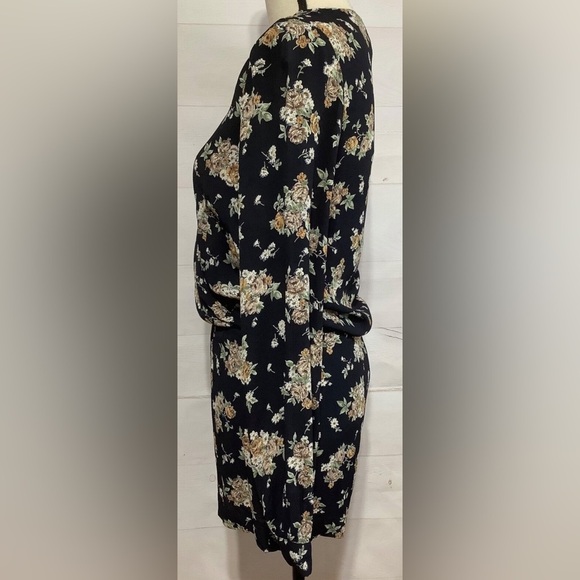 Blue Life Long Sleeve Floral Romper - Size XS - Picture 2 of 3